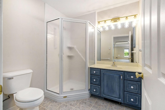 436 Pine Brae St, Ann Arbor, MI 48105 - full bath with a shower stall, vanity, and tile patterned floors