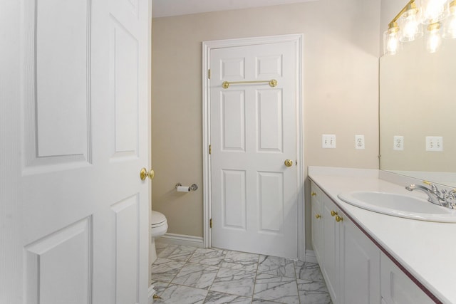 436 Pine Brae St, Ann Arbor, MI 48105 - bathroom with marble finish floors and vanity