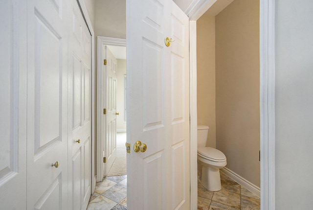 436 Pine Brae St, Ann Arbor, MI 48105 - bathroom with toilet and baseboards