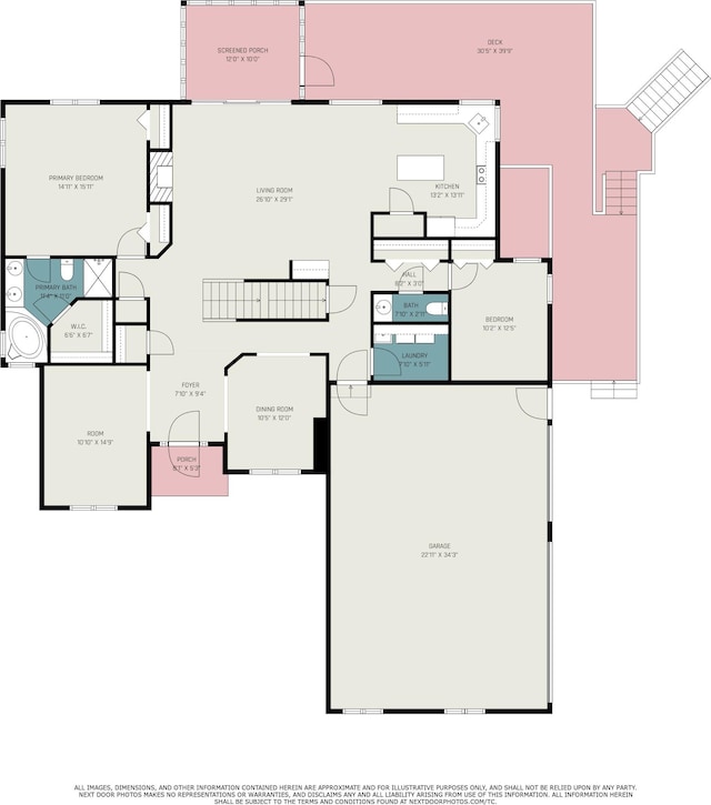 436 Pine Brae St, Ann Arbor, MI 48105 - view of home floor plan