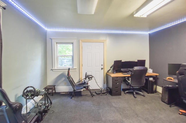 500 W Chicago St, Coldwater, MI 49036 - carpeted office with baseboards