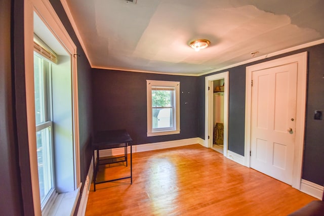 500 W Chicago St, Coldwater, MI 49036 - unfurnished bedroom with light wood-type flooring and baseboards