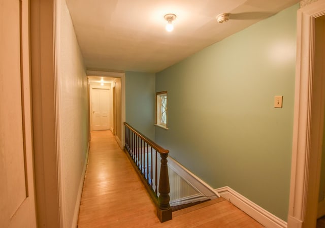 500 W Chicago St, Coldwater, MI 49036 - hall featuring an upstairs landing and wood finished floors