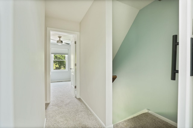 516 Zehnder Dr, Frankenmuth, MI 48734 - hall featuring carpet and baseboards