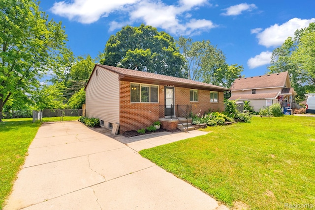 35057 Markey St, Westland, MI 48186 - view of front of house featuring brick siding and driveway