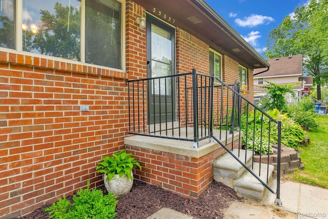 35057 Markey St, Westland, MI 48186 - view of side of property featuring brick siding