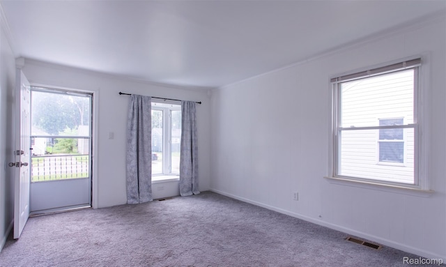 27700 Dartmouth St, Troy, MI 48071 - unfurnished room with carpet floors and ornamental molding