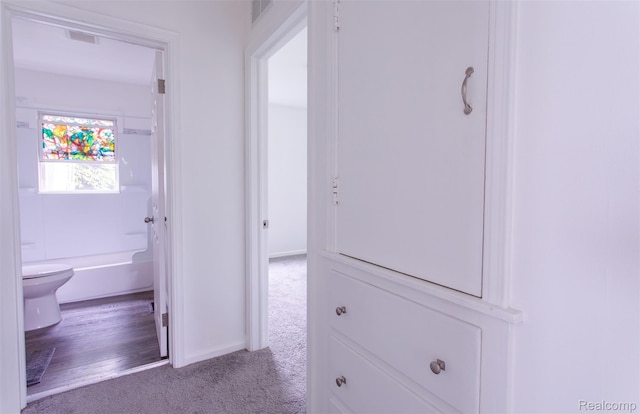 27700 Dartmouth St, Troy, MI 48071 - hallway with carpet flooring and baseboards