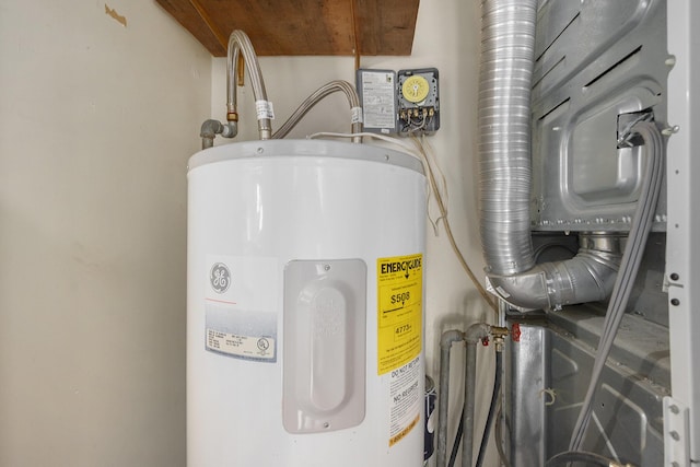 7035 W Filmore Rd, Mears, MI 49436 - detailed view of water heater