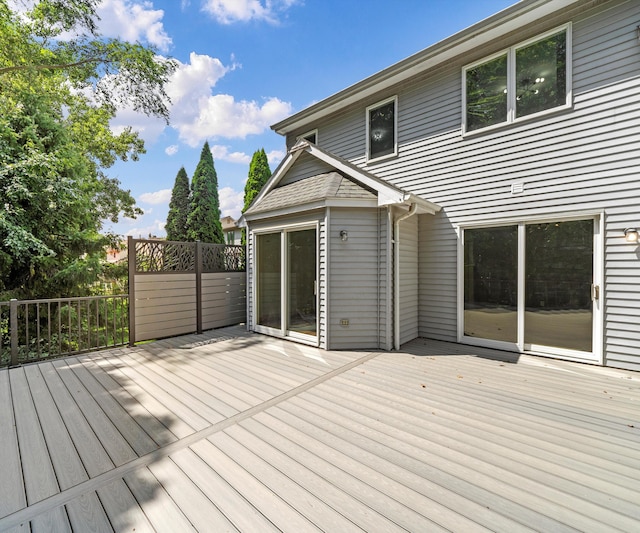 2418 Meadowridge Ct, Ann Arbor, MI 48105 - view of wooden terrace