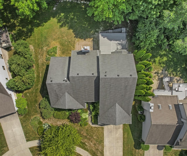2418 Meadowridge Ct, Ann Arbor, MI 48105 - drone / aerial view
