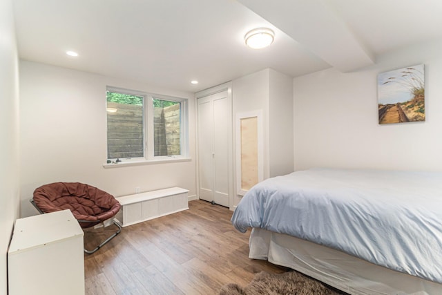 2659 Bedford Rd, Ann Arbor, MI 48104 - bedroom with light wood-type flooring and recessed lighting
