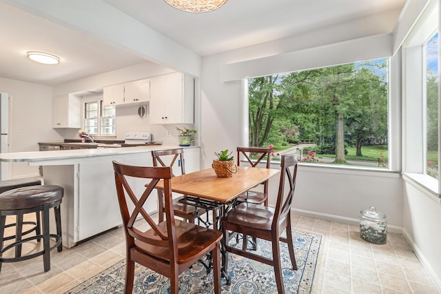 2659 Bedford Rd, Ann Arbor, MI 48104 - dining area with healthy amount of natural light
