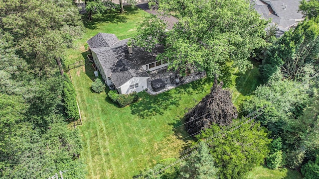 2659 Bedford Rd, Ann Arbor, MI 48104 - view from above of property