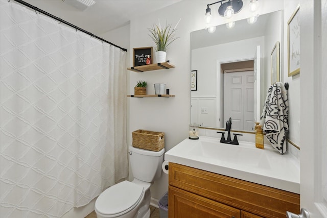 1393 Shankin Dr, Walled Lake, MI 48390 - full bathroom featuring toilet and vanity