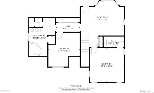 3733 N Hoover Ave, Gladwin, MI 48624 - view of home floor plan