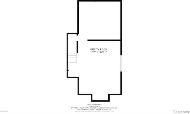 3733 N Hoover Ave, Gladwin, MI 48624 - view of floor plan / room layout