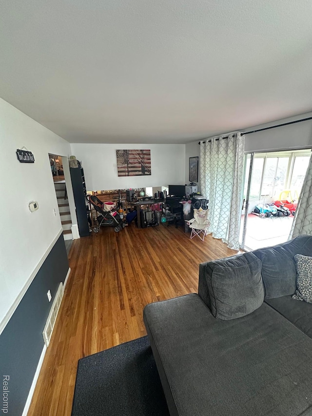 5076 Spring Well Ln, Grand Blanc, MI 48439 - living room with wood finished floors