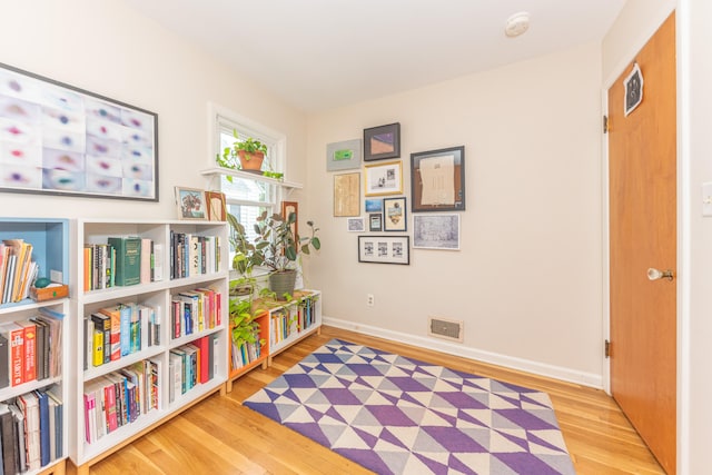 2100 Alice St, Ann Arbor, MI 48103 - living area with wood finished floors