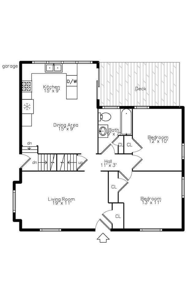 2100 Alice St, Ann Arbor, MI 48103 - view of property floor plan