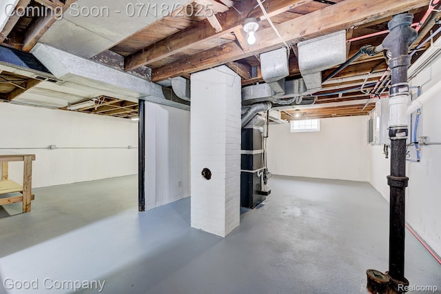 923 E 4th St, Royal Oak, MI 48067 - basement featuring heating unit