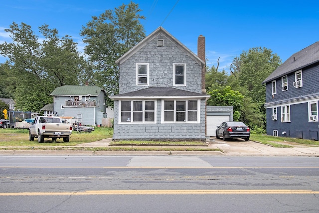 1850 S Burdick St, Kalamazoo, MI 49001 - view of front of property featuring a chimney
