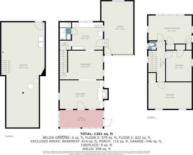 1850 S Burdick St, Kalamazoo, MI 49001 - view of property floor plan