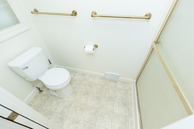 1803 Bell Rd, Niles, MI 49120 - full bath featuring a shower with shower door and tile patterned floors