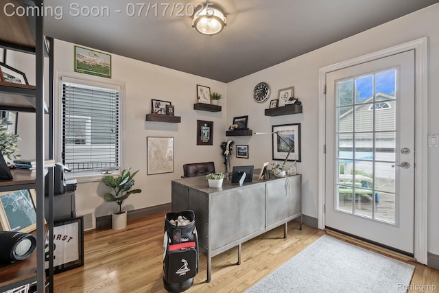 309 S Dorchester Ave, Royal Oak, MI 48067 - office area with wood finished floors