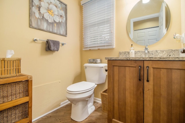 3542 Kirkaldy Cir, Portage, MI 49024 - bathroom featuring vanity and wood finished floors