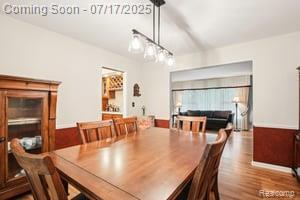 402 Thomas Ln, Grand Blanc, MI 48439 - dining space with wood finished floors