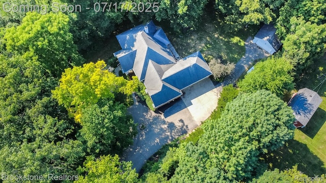 8808 Big Lake Rd, Clarkston, MI 48346 - aerial view