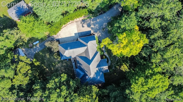 8808 Big Lake Rd, Clarkston, MI 48346 - drone / aerial view