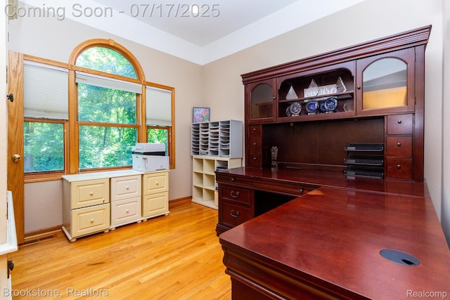 8808 Big Lake Rd, Clarkston, MI 48346 - office space with light wood finished floors and baseboards
