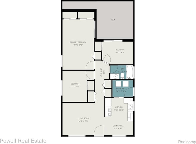 7642 Arcola Ave, Westland, MI 48185 - view of room layout