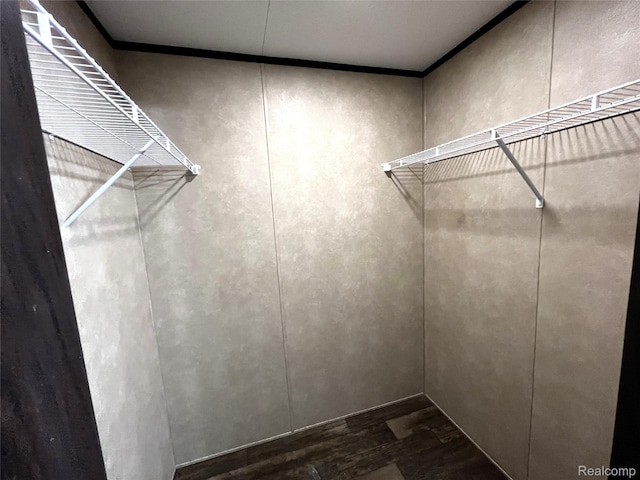 8499 LOT214 E M 71, Durand, MI 48429 - spacious closet featuring dark wood-style floors