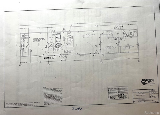 8499 LOT214 E M 71, Durand, MI 48429 - view of property floor plan