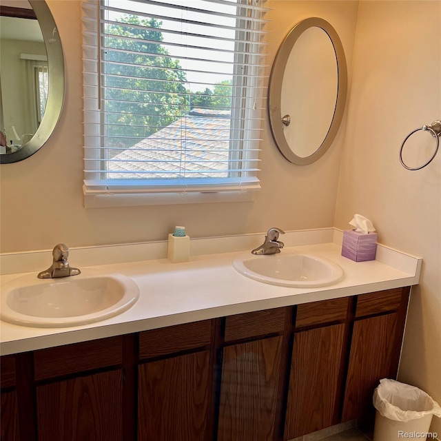 44736 Lynn Dr, Plymouth, MI 48170 - bathroom with double vanity