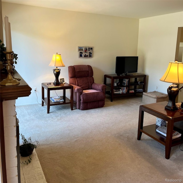 44736 Lynn Dr, Plymouth, MI 48170 - living area with carpet