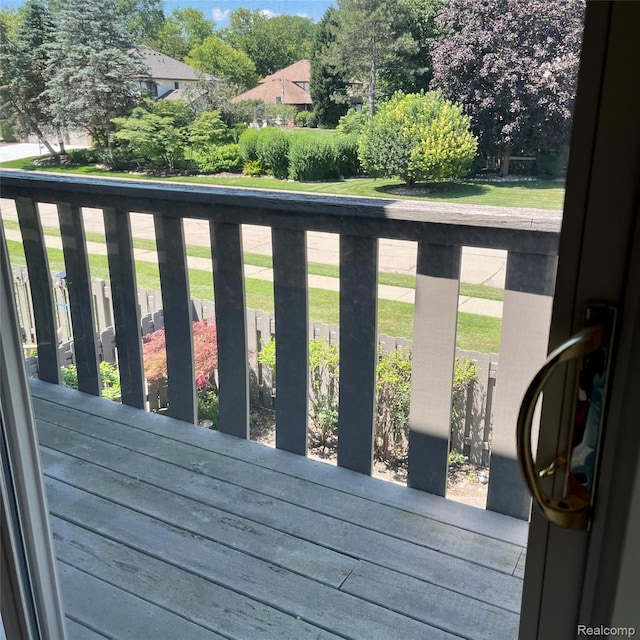 44736 Lynn Dr, Plymouth, MI 48170 - view of wooden terrace
