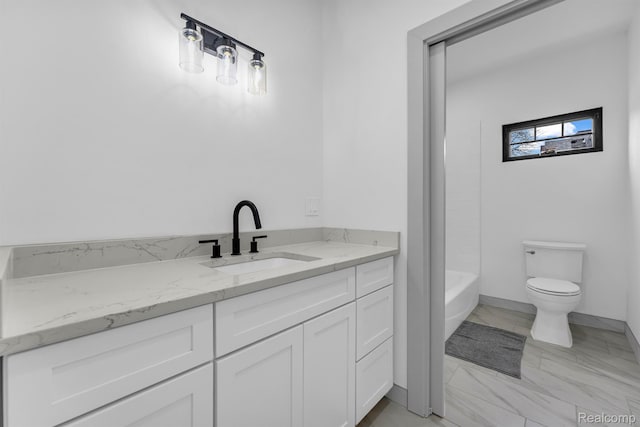 4301 Avery St, Detroit, MI 48208 - bathroom featuring marble finish floors and vanity