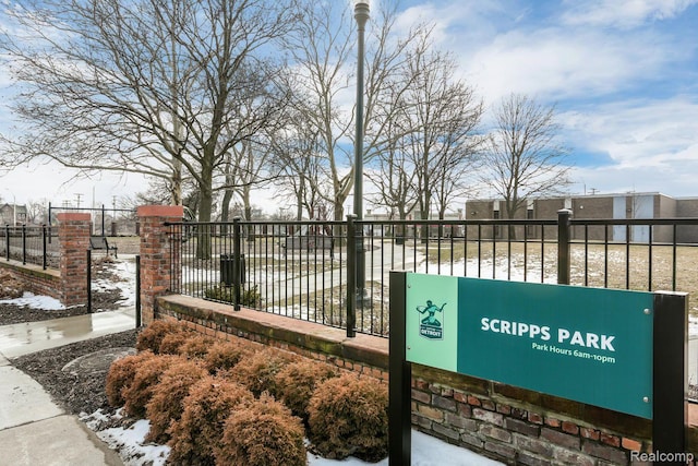 4301 Avery St, Detroit, MI 48208 - view of community sign