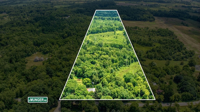 1533 E Munger Rd, Tecumseh, MI 49286 - view of property location featuring property boundaries highlighted