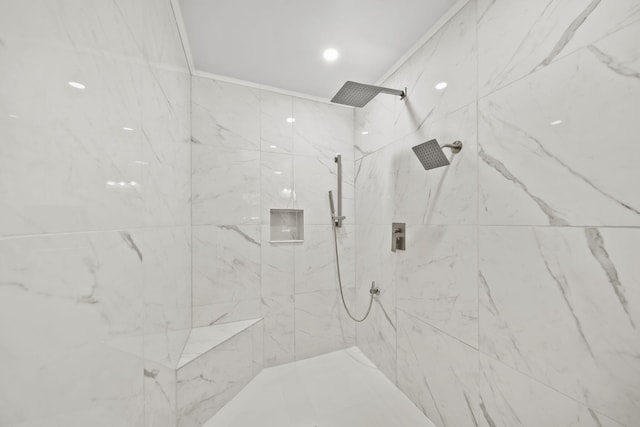 1533 E Munger Rd, Tecumseh, MI 49286 - full bath featuring a marble finish shower