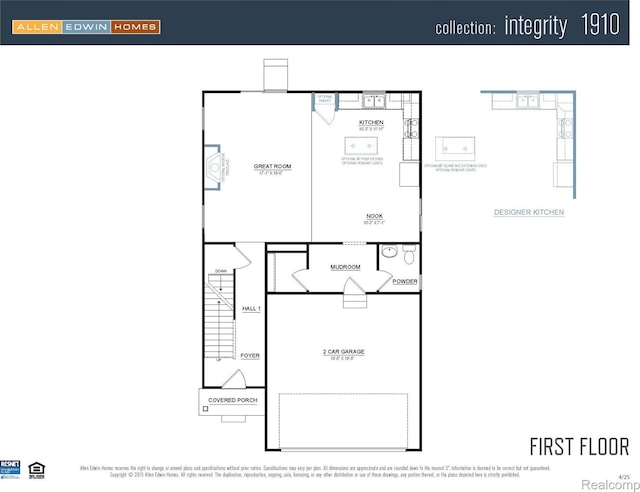 8377 Majestic Blvd, Fowlerville, MI 48836 - view of property floor plan
