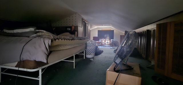 43 N Lincoln Ave, Niles, MI 49120 - bedroom with vaulted ceiling