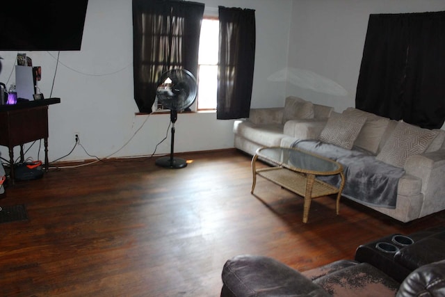 43 N Lincoln Ave, Niles, MI 49120 - living area featuring wood finished floors