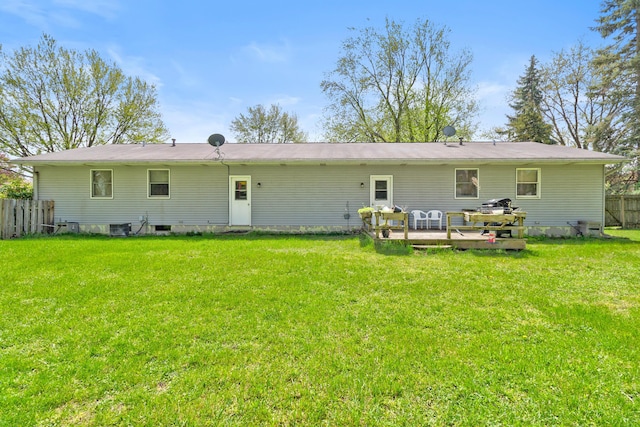 287-289 S Waverly Rd, Holland, MI 49423 - rear view of property featuring a wooden deck