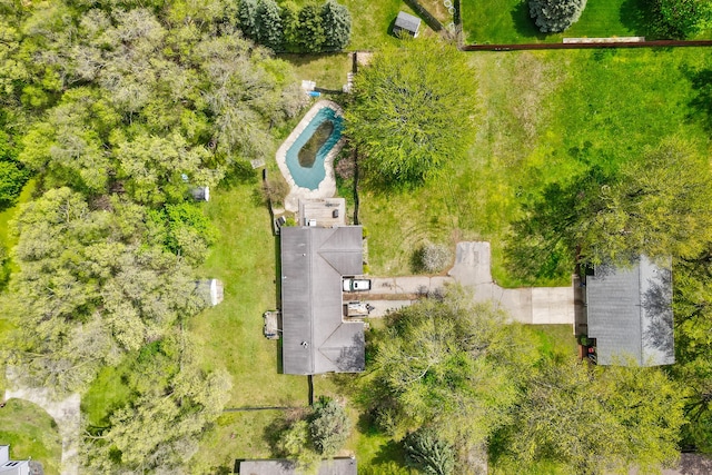 287-289 S Waverly Rd, Holland, MI 49423 - aerial view of property and surrounding area with a pool area and property boundaries highlighted