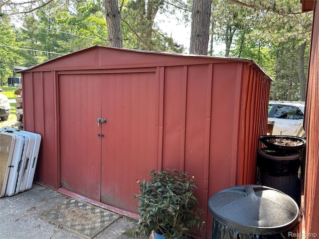 7351 Chain Lake Dr, South Branch, MI 48761 - view of shed